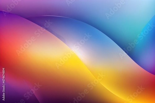 Colorful abstract waving style background