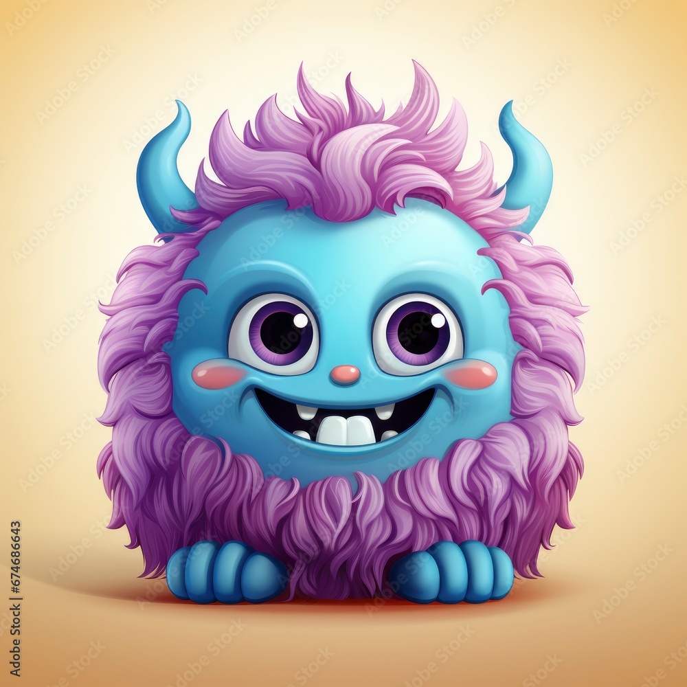 Cute Monster Kid , Cartoon Graphic Design, Background Hd For Designer