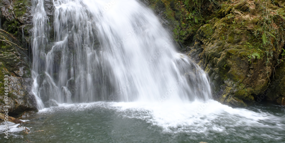 Xorroxin waterfall in the Baztan valley, Navarra, Spain Xorroxin waterfall in the Baztan valley, Navarra, Spain