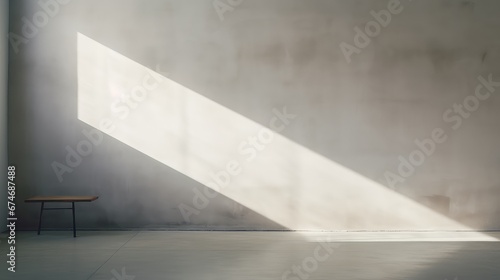 interior room urban shadow background illustration space nobody  light concrete  empty design interior room urban shadow background