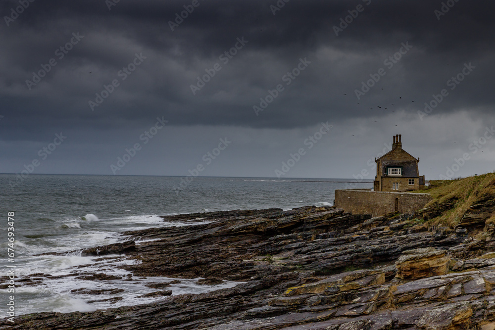 Bathing House on the coast Bathing House on the coast