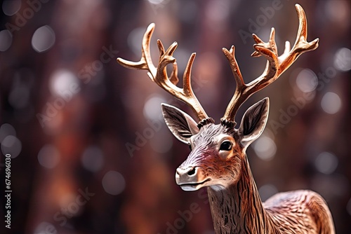 Reindeer Christmas ornament © Ingenious Buddy 