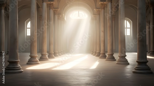 interior of a mosque