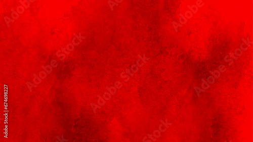 Abstract grunge cracked concrete wall background vector illustration. Red grungy background.