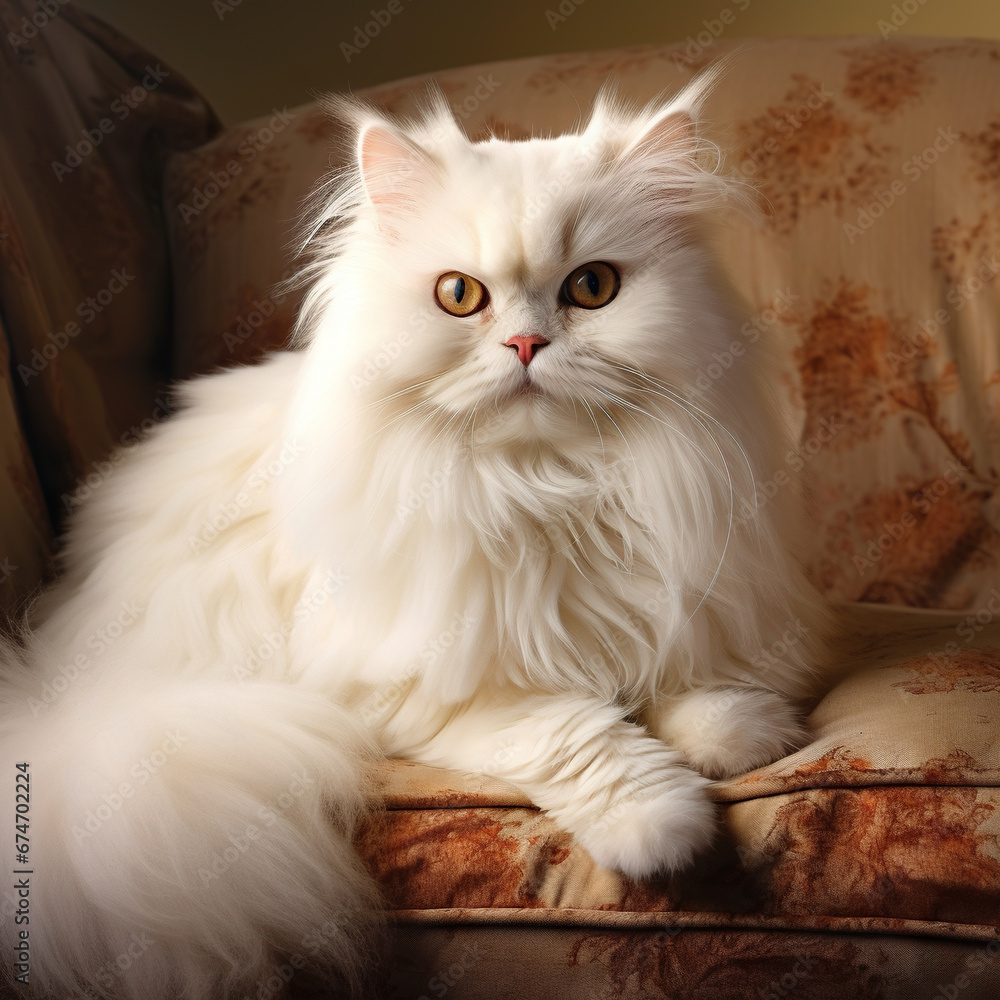 beautiful persian cat 