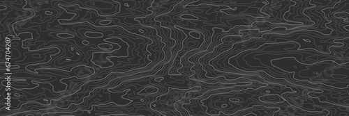 Background of the topographic map. Topographic map lines, contour background. Geographic abstract grid. EPS 10 vector illustration.