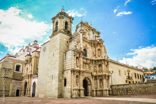 catedral oaxaca mexico photo