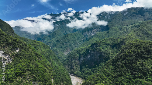 Clouds Among the Mountains in Taroko National Park in Hualien, Taiwan © Dave