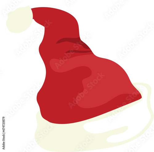 Santa hat illustration