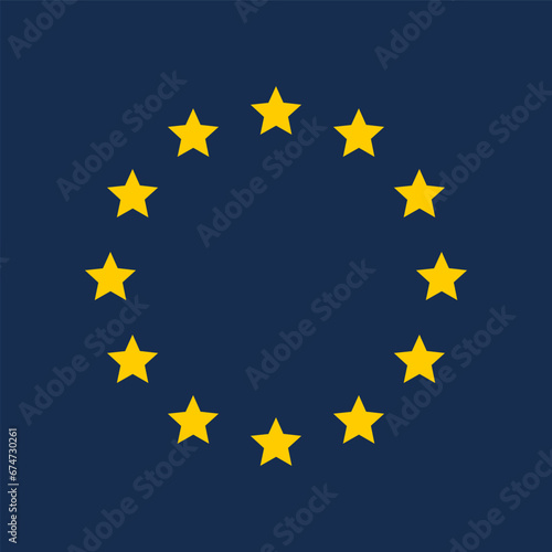 EU stars vector symbol