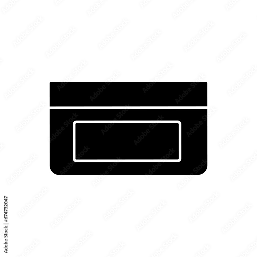 Cream icon vector. Cosmetics illustration sign. Ointment symbol ro logo. Cream icon vector. Cosmetics illustration sign. Ointment symbol ro logo.