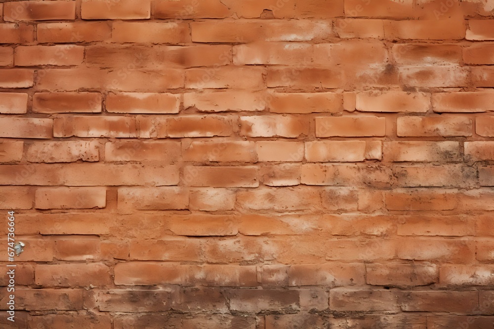 red brick wall background. Generative AI red brick wall background. Generative AI
