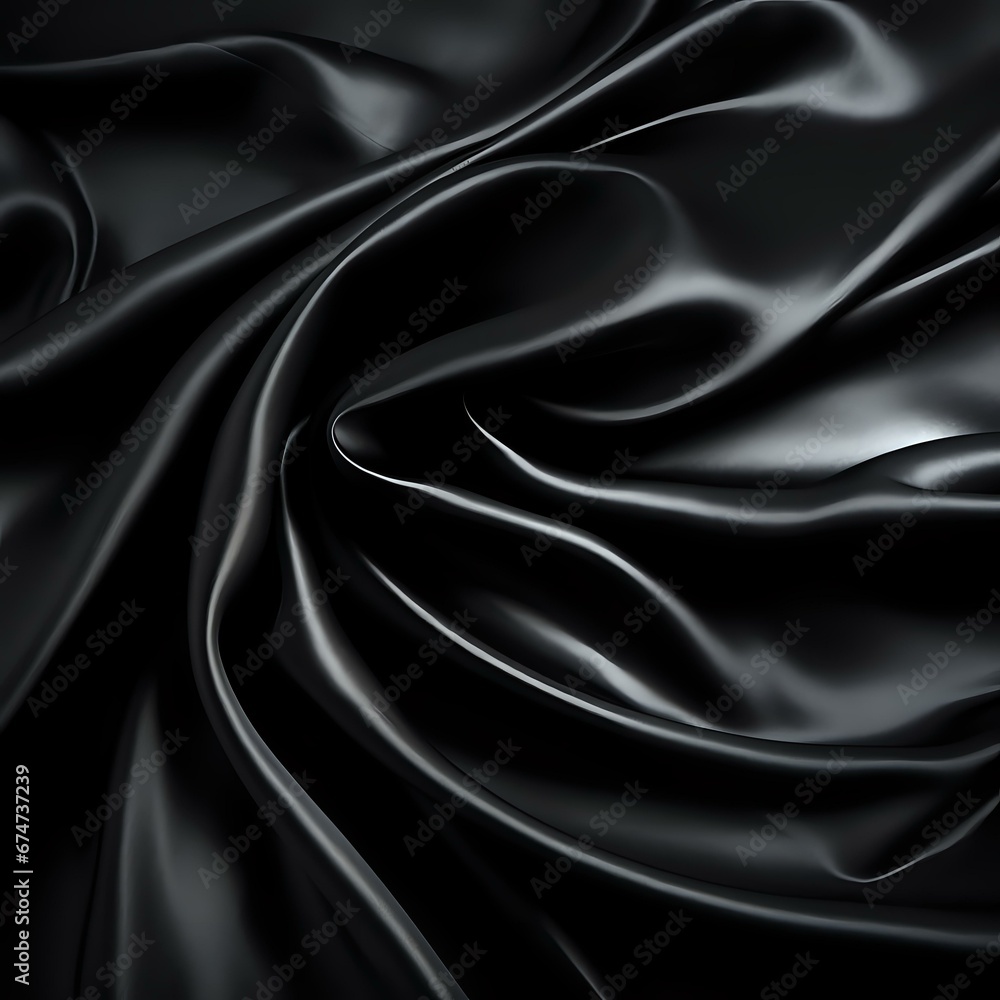 black silk background. Generative AI
black silk background. Generative AI