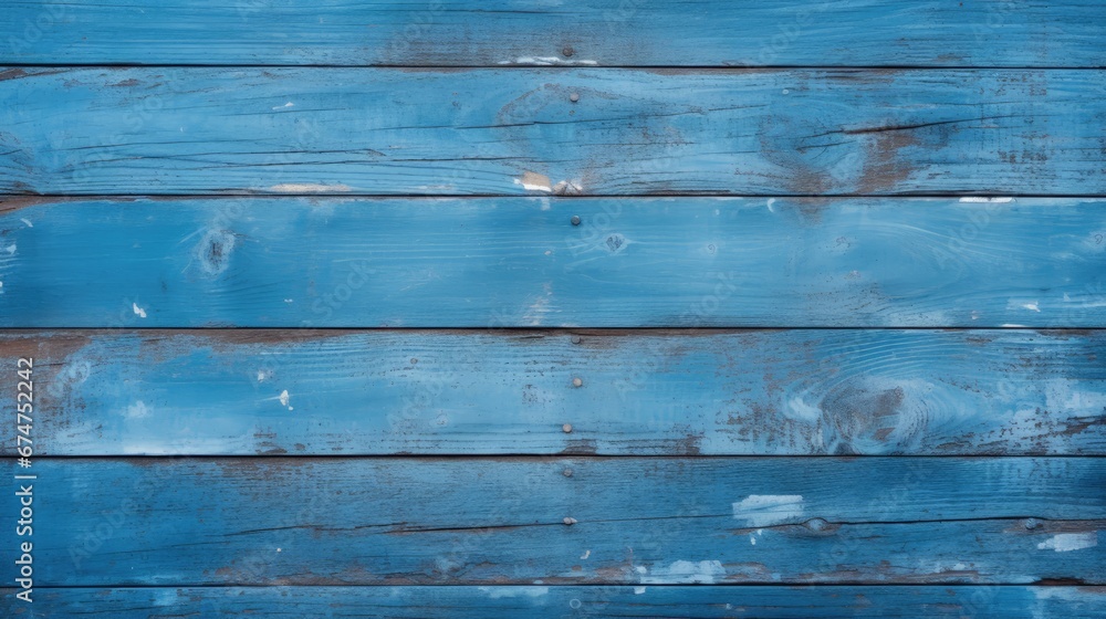 Obraz premium Blue wood texture background.