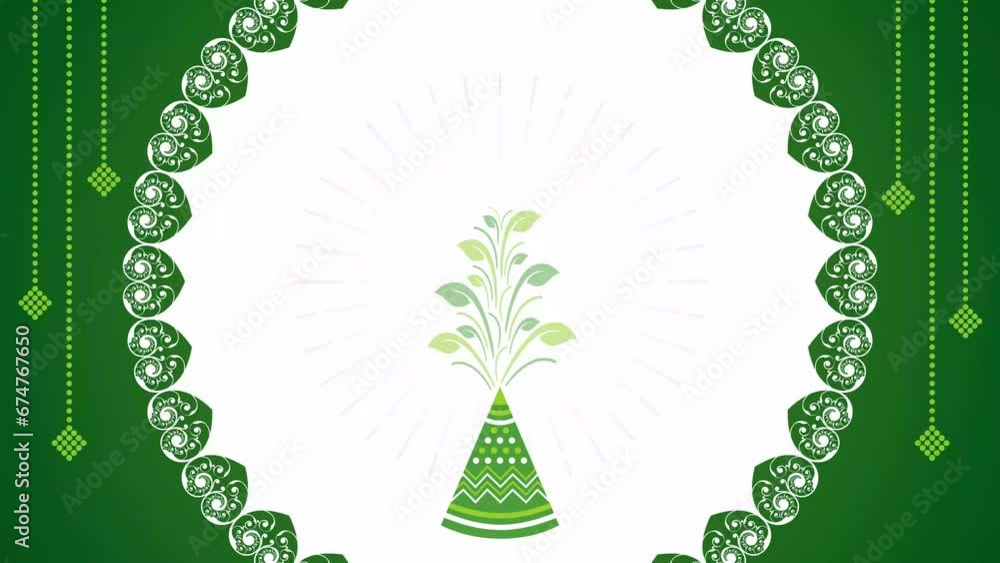 Animation made for celebrate a green and pollution free diwali