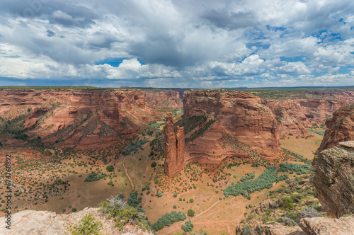 Spider rock in Canyon de Chelly