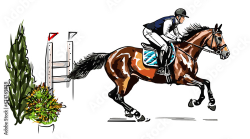 horse and rider © rikirennes