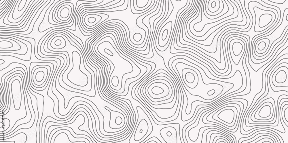 Topographic Map in Contour Line Light topographic topo contour map contour mapping of maps. Ocean topographic line map with curvy wave isolines vector Topographic Map in Contour Line Light topographic topo contour map contour mapping of maps. Ocean topographic line map with curvy wave isolines vector