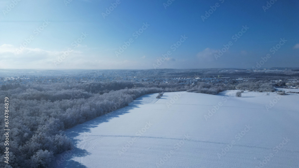 Schneelandschaft im Winter