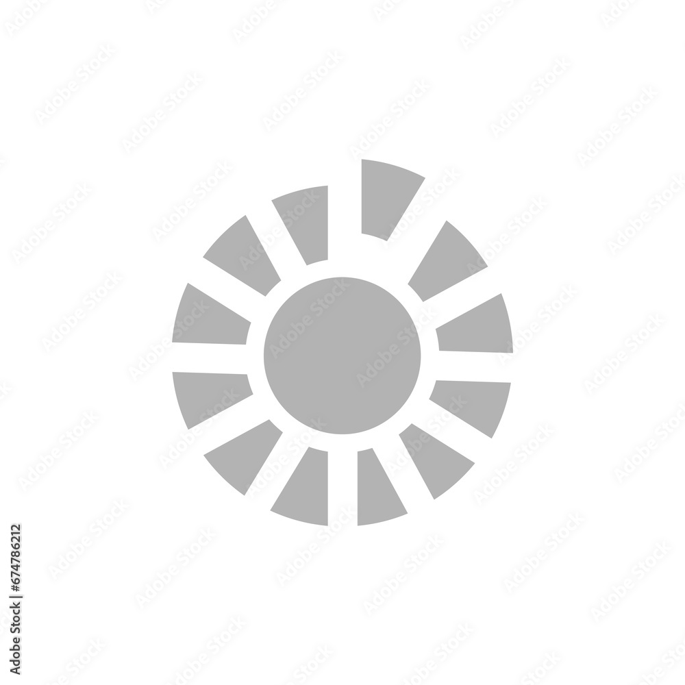dial icon on a white background, vector illustration dial icon on a white background, vector illustration