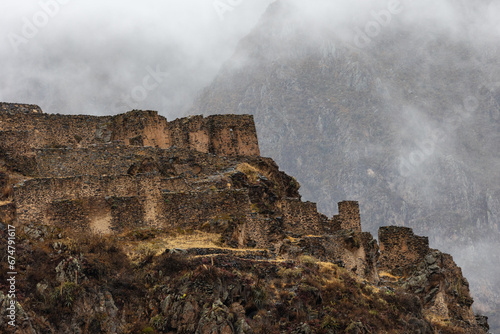Temple Hill Ruins - Ollantaytambo, Peru © Nataliya