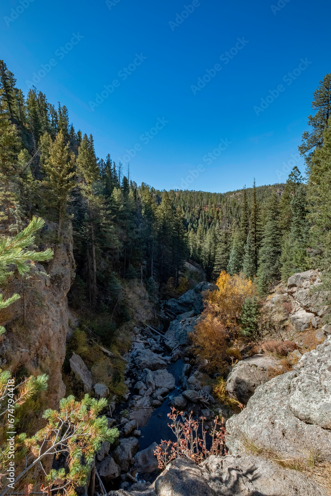 The View from the top of Jemez Springs Falls, New Mexico
The View from the top of Jemez Springs Falls, New Mexico