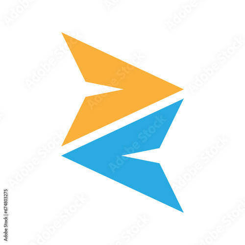 Paper Plane, Airplane logo design