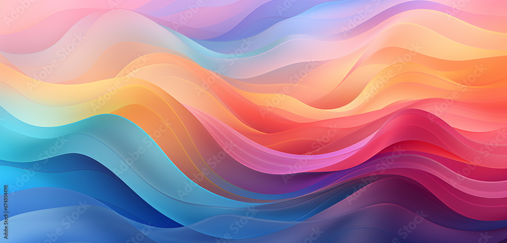 abstract colorful background with waves abstract colorful background with waves