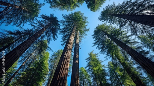 tree blue view forest landscape illustration tower sky  building architecture  landmark summer tree blue view forest landscape