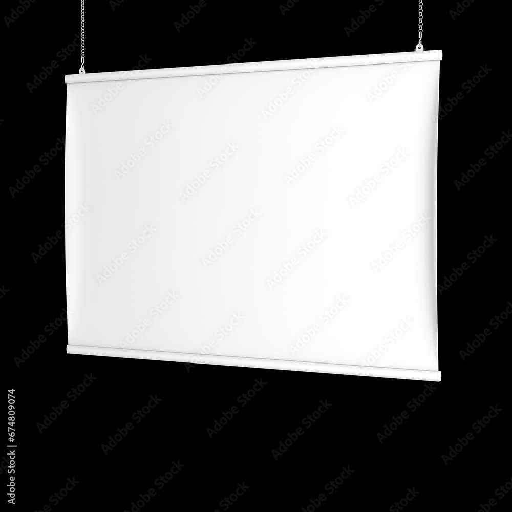 Aluminum snap grip Ceiling Banner poster hanger, Hanging Poster Rails Poster Hanger. 3d illustration. Aluminum snap grip Ceiling Banner poster hanger, Hanging Poster Rails Poster Hanger. 3d illustration.