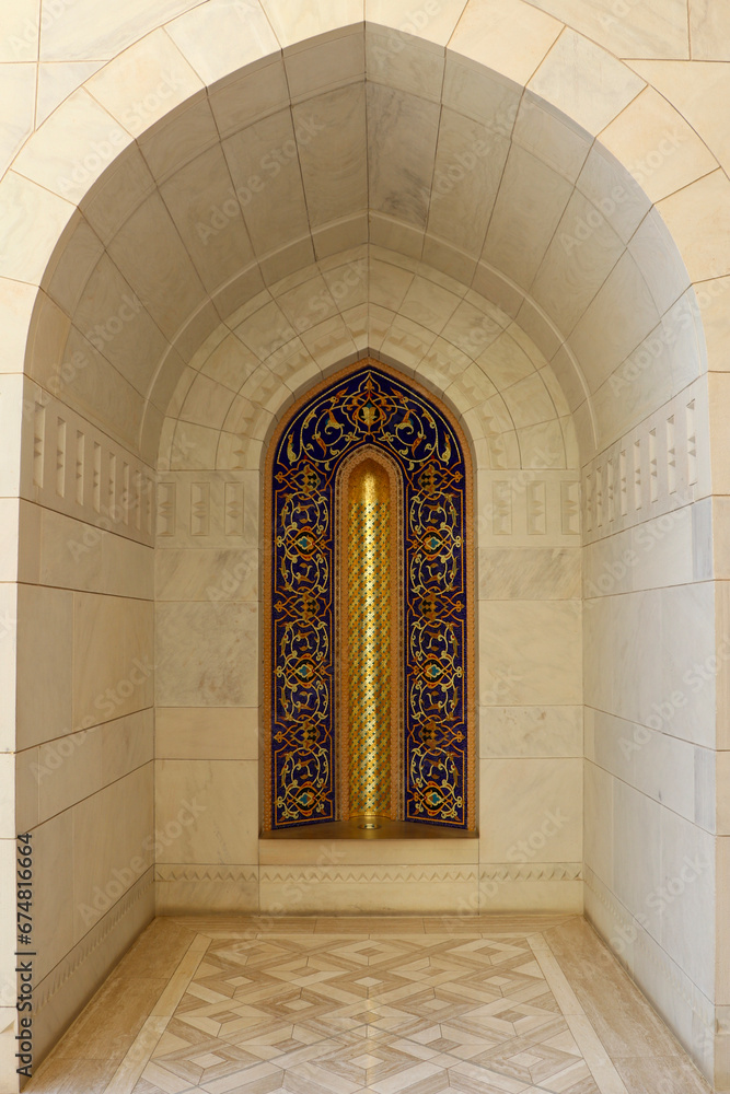 Grande mosquée du sultan Qaboos - Mascate