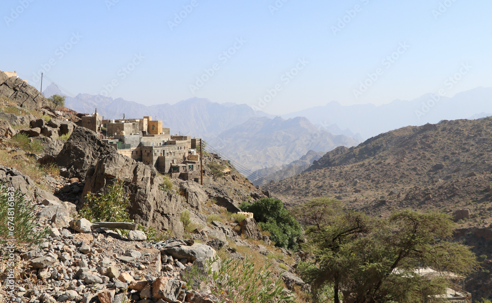 village de Madruj - Oman