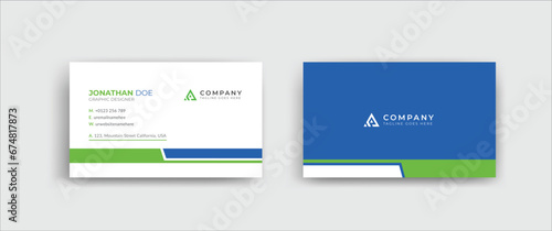 Corporate Business Card Design Template