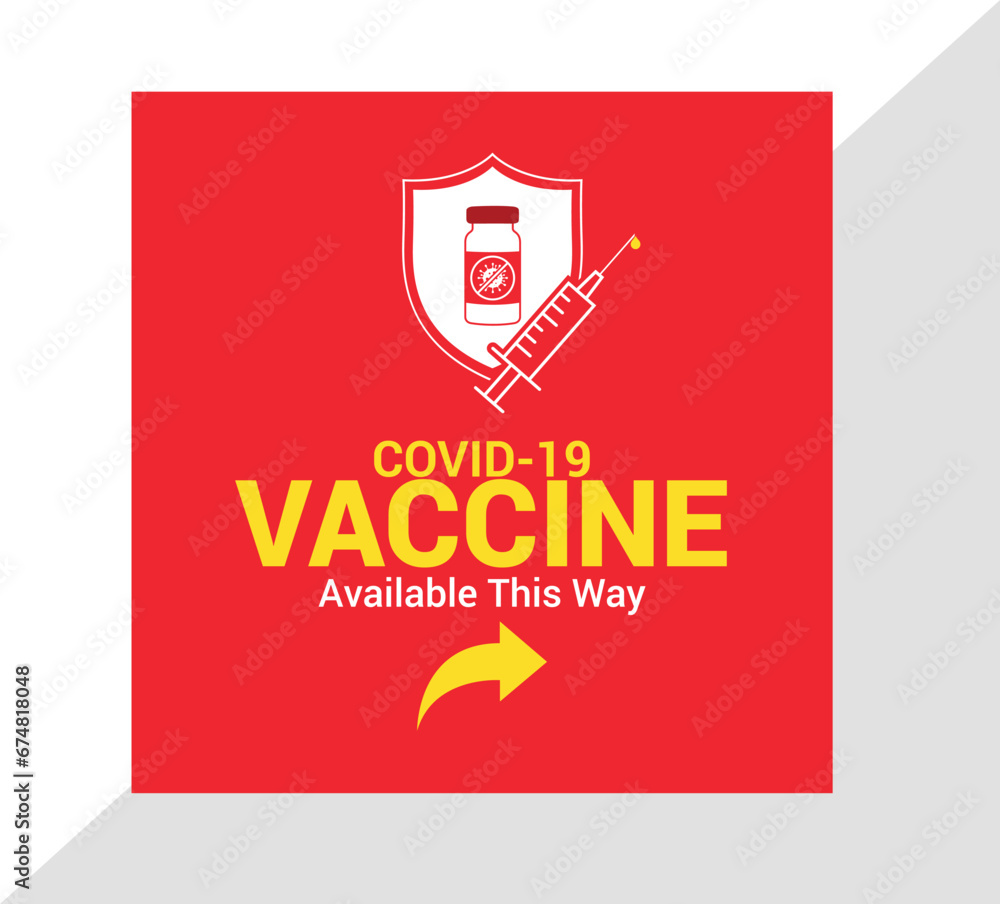 Covid-19 Vaccine Banner Design Covid-19 Vaccine Banner Design