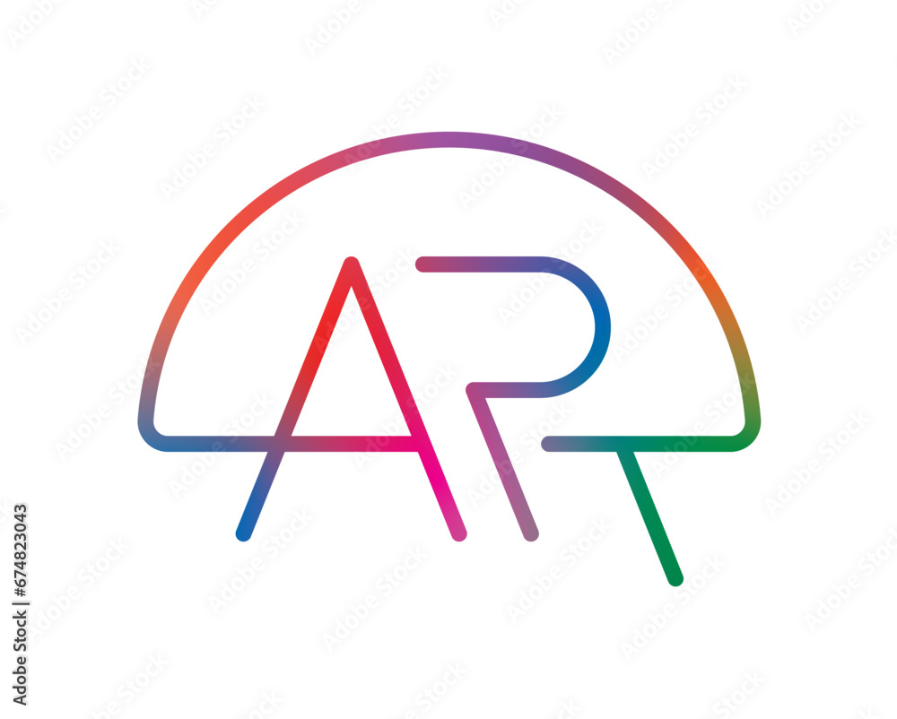 art word logo. freeform gradient art word logo art word logo. freeform gradient art word logo