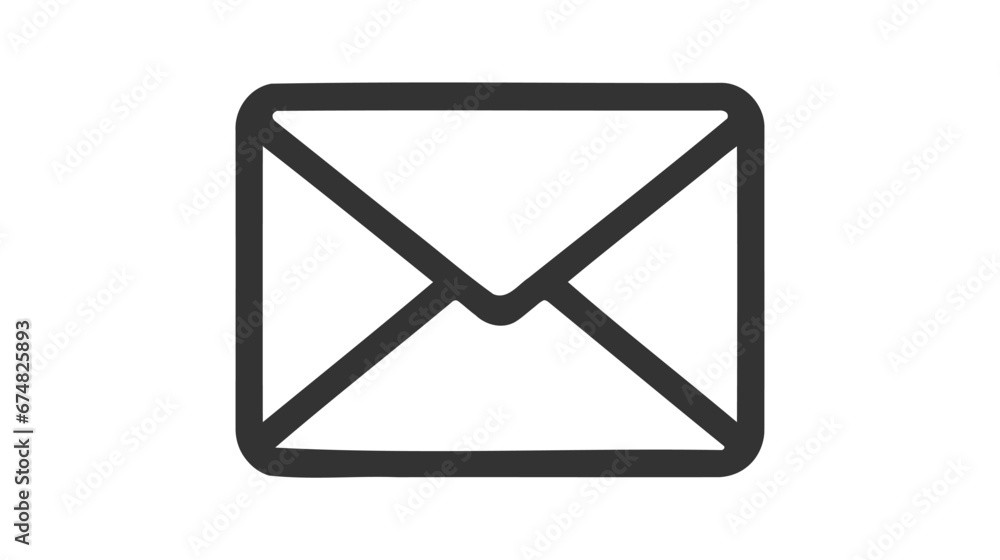 Email envelope icon vector illustration Email envelope icon vector illustration