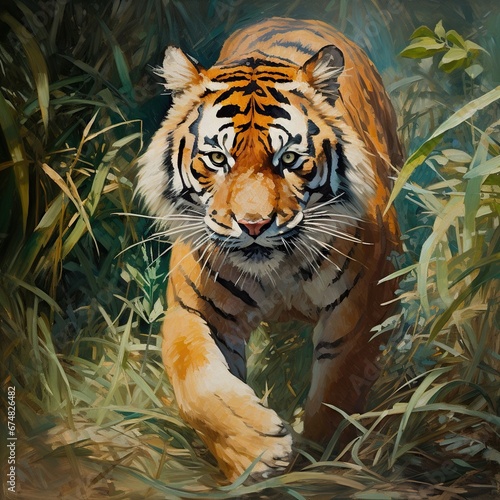 tiger in the wild 
