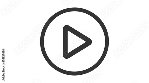 Free Download Play Icon for Graphic Design Projects icon on white background - GFXLoad