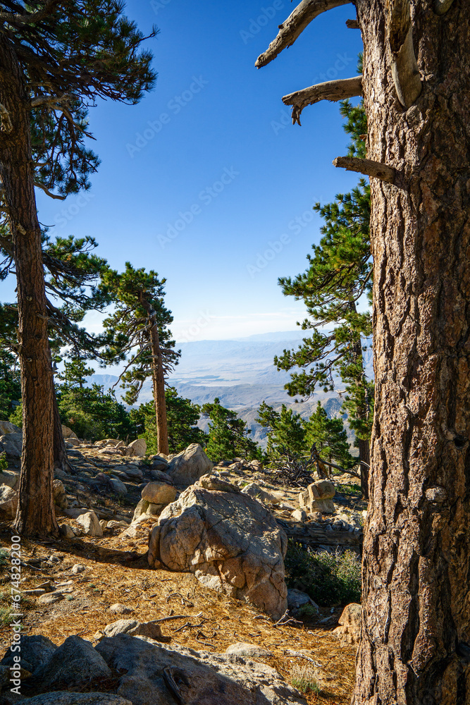 Scenic views of Santa Rosa mountains near Toro Peak in Southern California. Scenic views of Santa Rosa mountains near Toro Peak in Southern California.