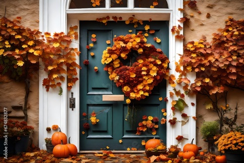 halloween pumpkin house