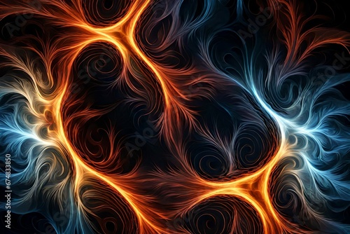 abstract fire background