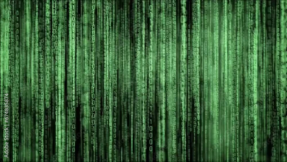 digital binary motion graphic effect. Data stream texture pattern. digital binary motion graphic effect. Data stream texture pattern.