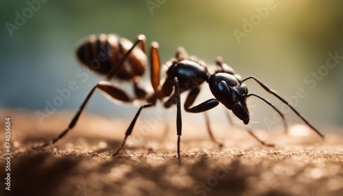 ant on the ground © Wanderson-oliveira