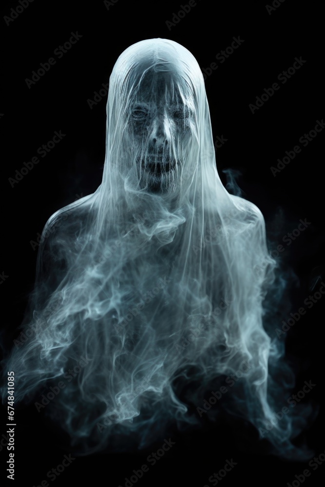 A mysterious image of a woman shrouded in a veil of smoke. This picture can be used to create a haunting atmosphere or to represent ethereal beauty. Ideal for spooky or supernatural-themed projects. A mysterious image of a woman shrouded in a veil of smoke. This picture can be used to create a haunting atmosphere or to represent ethereal beauty. Ideal for spooky or supernatural-themed projects.