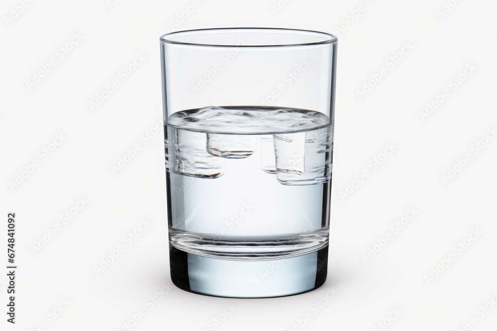 A refreshing glass of water with ice cubes, perfect for quenching your thirst on a hot day. This image can be used in various contexts, such as health and wellness, hydration, or beverage concepts. A refreshing glass of water with ice cubes, perfect for quenching your thirst on a hot day. This image can be used in various contexts, such as health and wellness, hydration, or beverage concepts.