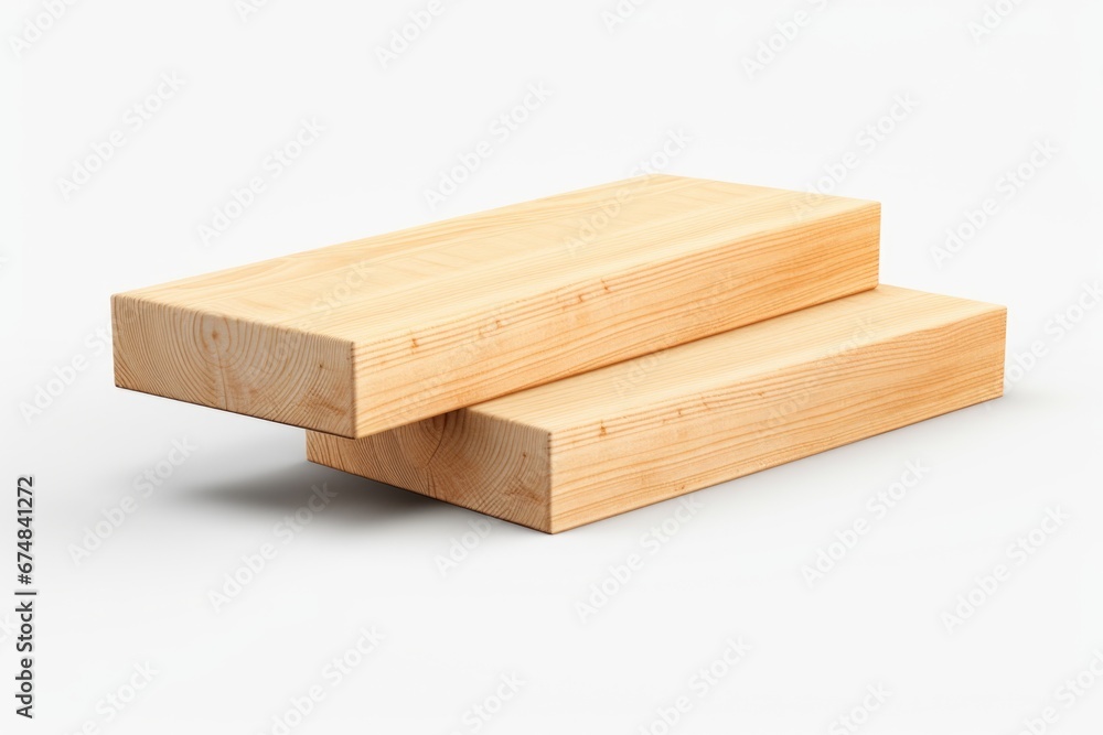 Two pieces of wood stacked on top of each other. Suitable for various uses Two pieces of wood stacked on top of each other. Suitable for various uses