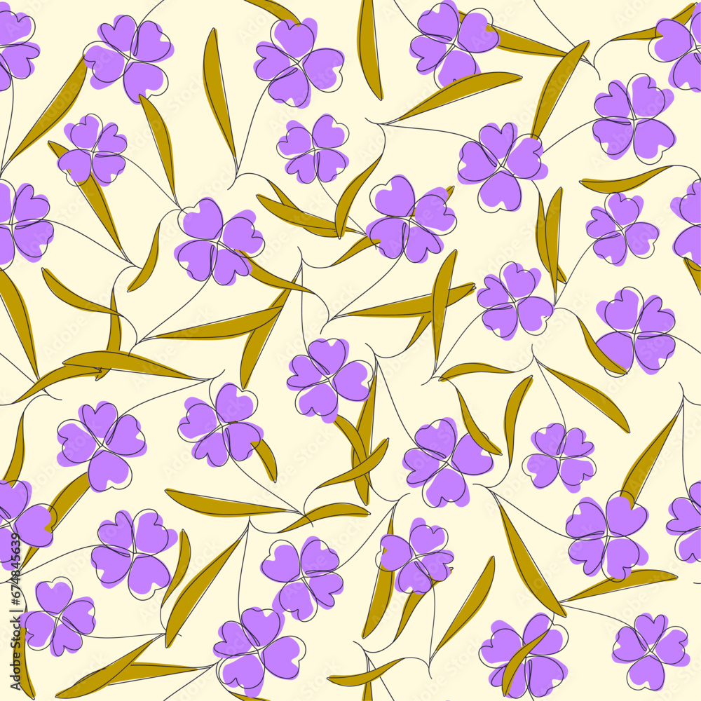 Modern vector seamles Floral pattern.Fashionable template.Hand drawn unique print.Single continuous line art .Vector illustration of Florals in trendy outline style. Modern vector seamles Floral pattern.Fashionable template.Hand drawn unique print.Single continuous line art .Vector illustration of Florals in trendy outline style.