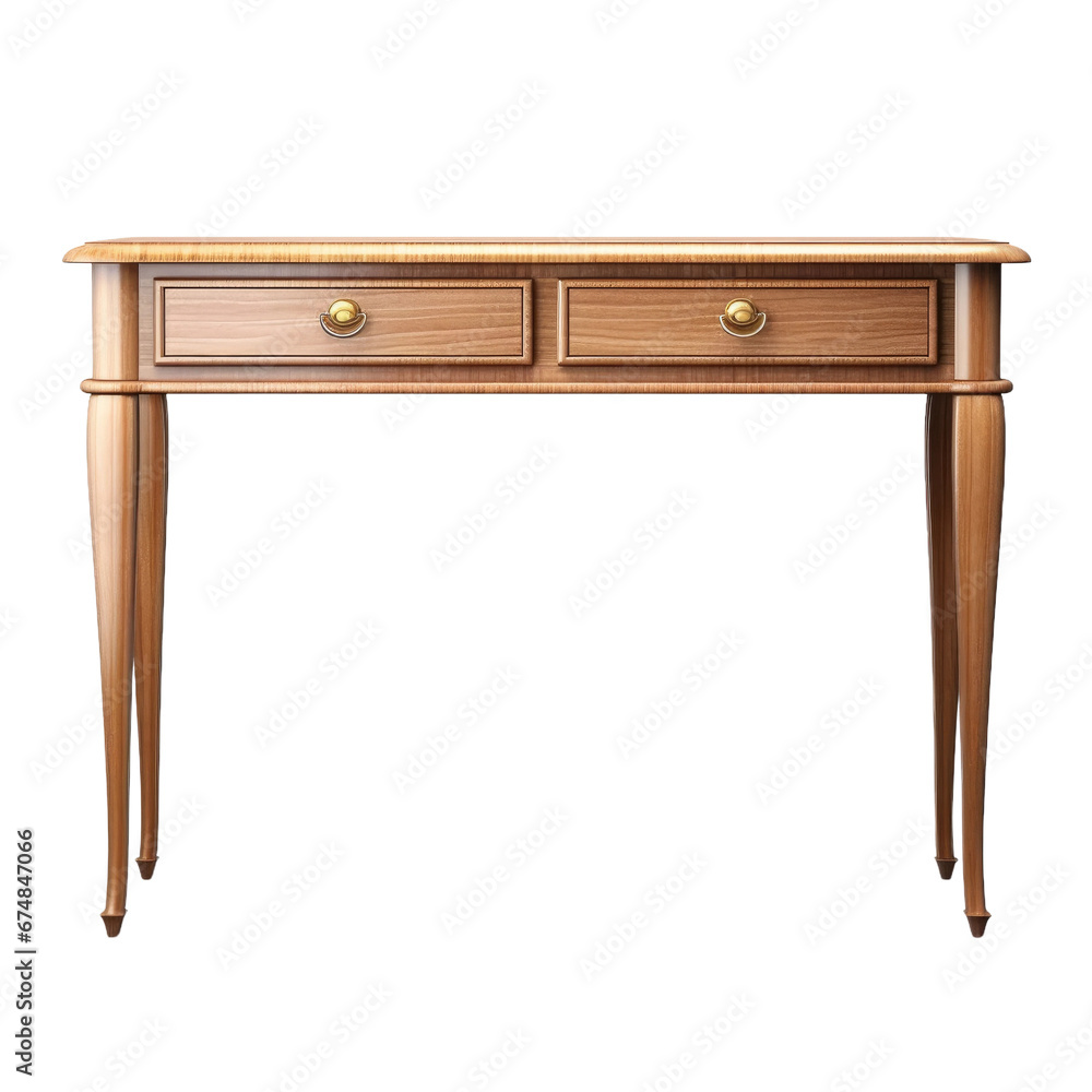 Wooden Desk with Two Drawers and Sleek Design, Perfect for Home Offices or Study Areas Wooden Desk with Two Drawers and Sleek Design, Perfect for Home Offices or Study Areas