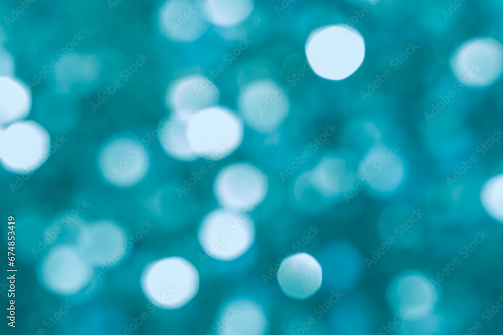blue mentol blurred neutral bokeh background