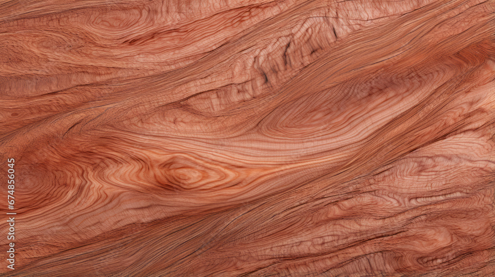 Obraz premium Seamless Red Cedar Wood Pattern